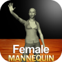 icon Female Mannequin(Manekin Wanita
)