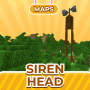 icon Siren Head Map(Peta Kepala Sirene untuk Minecraft
)