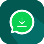 icon Status Saver For Whatsapp(Penghemat Status Unduh Video)