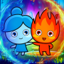 icon Fireboy Watergirl(Red Boy Blue Gadis: Amazing Adventure permainan
)