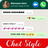 icon ChatStyle & Stylish Keyboard(Gaya Obrolan Font untuk WhatsApp) 1.5