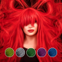 icon Hair Coloring(Editor Pengubah Warna Rambut
)