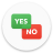 icon Yes or no(Ya atau Tidak
) 2.8.1