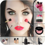 icon Makeup Photo Grid Beauty Salon-fashion Style (Wajah Cantik Kotak Foto Salon Kecantikan Gaya Busana
)