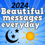 icon Beautiful messages everyday(Pesan indah setiap hari)