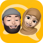 icon Muslim Stickers and Memoji for WhatsApp(Stiker Muslim SG dan Memoji untuk WhatsApp
)