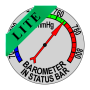 icon Barometer In Status Bar(Barometer Dalam Status Bar Lite)