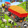 icon Farming tractor(Traktor Pertanian Nyata Mengemudi)