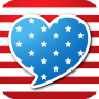 icon American Chat: Cupido Chat(Kencan Amerika: Obrolan Cupido)