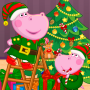 icon Hippo: Santa(Santa Hippo: Galeri Malam Natal)