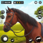 icon Mounted Horse Riding Show Jump(Berkuda: Game Balap Kuda)