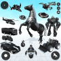 icon Horse Robot Car Transform Game(Robot Transformasi Game Perang)