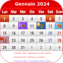 icon Italia Calendario(Kalender Italia 2024)