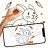 icon Draw Sketch & Trace(Gambar Sketsa Jejak) 1.3.1