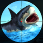 icon Angry Shark Attack Shooting(Serangan Perburuan Hiu Liar 3D)