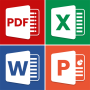 icon Document Reader: PDF, DOC, PPT (Pembaca: PDF, DOC, PPT)