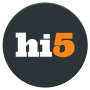 icon hi5 - meet, chat & flirt (hi5 - bertemu, mengobrol main mata)