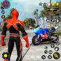 icon Superhero Bike Mega Ramp Games(Game Dunia Terbuka Tetap Gratis)