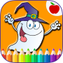 icon Happy Halloween Coloring Game(Selamat Halloween Buku Mewarnai)