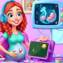 icon Mommy Maternity Newborn Twins Babies Nursery(Kembar Permainan Pembibitan Bayi Cantik)