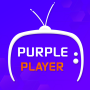 icon Purple Easy - IPTV Player (Ungu Mudah - Pemutar IPTV)