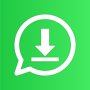 icon Status Save(Penghemat Status Aplikasi - Status Video Simulator Dinosaurus)