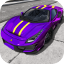 icon Street Racing Car Driver(Balapan Jalanan Pengemudi Sepeda Mobil)