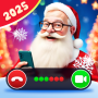 icon Call Santa Claus(Panggil Sinterklas Panggilan Prank)