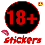 icon +18 stickers for whatsapp(+18 Stiker Untuk WhatsApp)