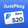 icon JustPlay: Earn Money or Donate (JustPlay: Dapatkan Uang atau Donasi)