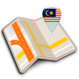 icon Map of Malaysia offline(Peta offline Malaysia)