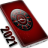 icon New 2021 Red Clock Live Wallpaper(Red Clock Live Wallpaper) 1.309.1.102