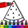 icon Coloring Pages(Anak-Anak Halaman Mewarnai Buku)