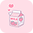 icon Hearty Milk(Wallpaper Lucu Hearty Milk Theme
) 1.0.1