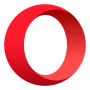 icon Opera browser with AI (browser Opera dengan AI)