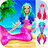 icon Mermaid Game(Mermaid Photo: Permainan untuk anak perempuan) 1.4.7