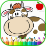 icon Farm Animals Coloring Book(Buku Mewarnai Hewan Ternak)