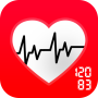 icon Blood Pressure Tracker(Pelacak Kesehatan Tekanan Darah)