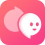 icon Pink(Pink – mengobrol dan menelepon
)