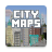 icon City Maps for Minecraft PE(untuk Minecraft 2024) 1.0
