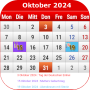 icon Deutsch Kalender 2024 (Kalender Jerman 2024)