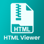 icon HTML Viewer(Penampil HTML Pembaca HTML)