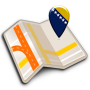 icon Bosnia and Herzegovina map (Peta Bosnia dan Herzegovina)