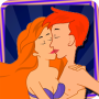 icon Mermaid Love Kiss(Kissing Game-Mermaid Love Fun)