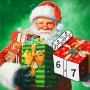 icon Chrismas Color by Number(Warna Natal dengan Angka
)