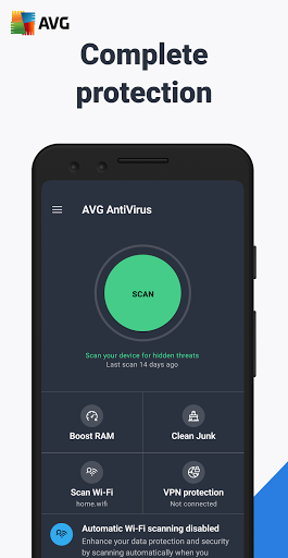 AVG AntiVirus GRATIS untuk Android Security 2017