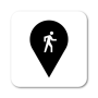 icon Map, Navigation for Pedestrian(Peta, Navigasi untuk Pejalan Kaki)