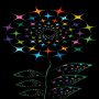 icon com.dakshapps.multicolorlightflower(Multicolor Light Flower LWP)