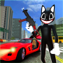 icon Scary Cartoon Cat Horror Game : Gangster Cat Mod(Game Horor Kucing Kartun Menakutkan: Gangster Cat Mod
)