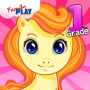 icon Pony Grade 1(Game Kuda Poni untuk Kelas Satu No Crop Square Blur)
